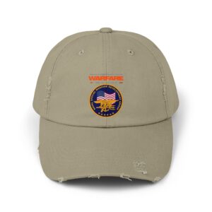 Warfare Unisex Distressed Cap