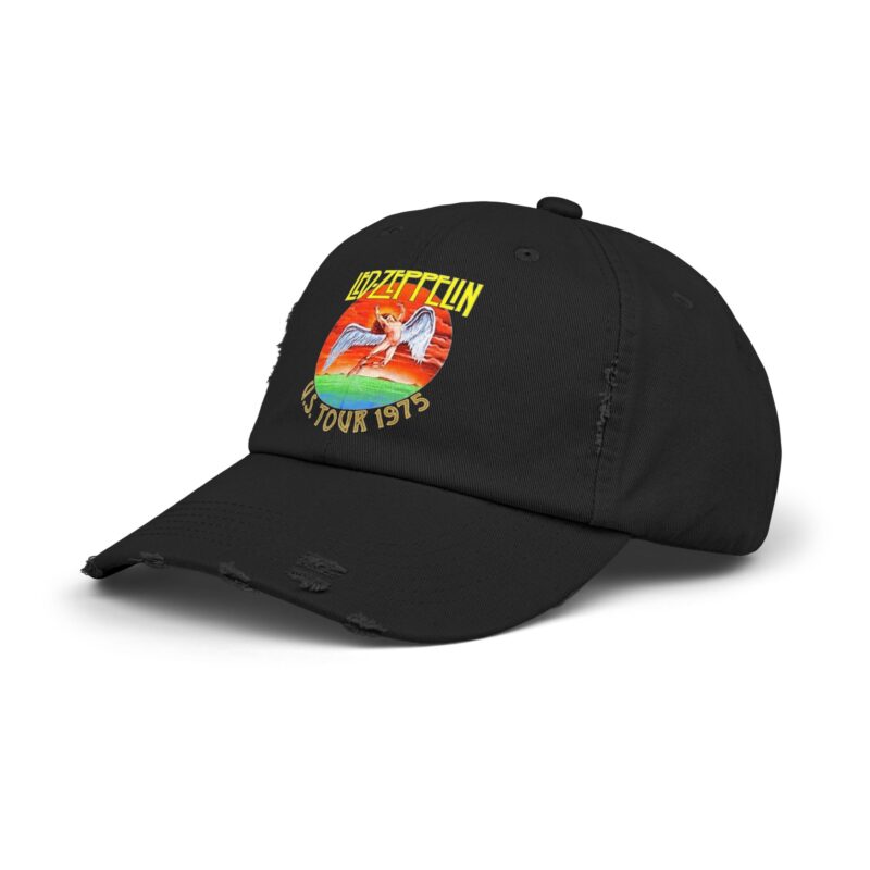 Led Zeppelin Unisex Distressed Cap - Image 10