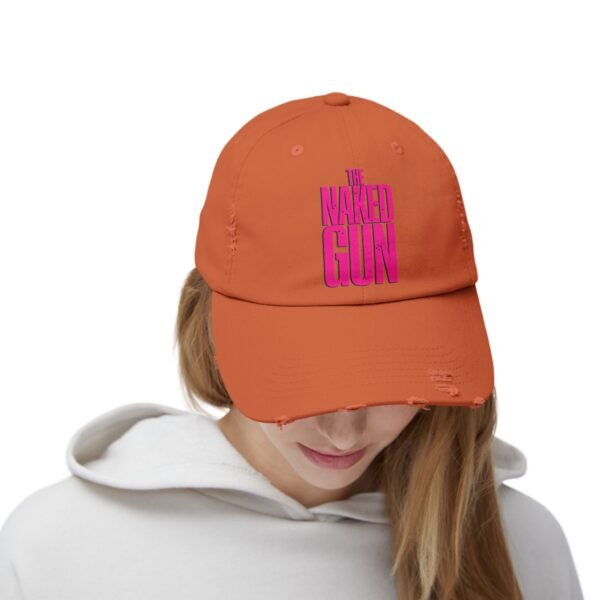 The Naked Gun Unisex Distressed Cap - Image 20