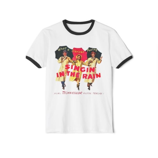 Singin' in the Rain Unisex Cotton Ringer T-Shirt - Image 13