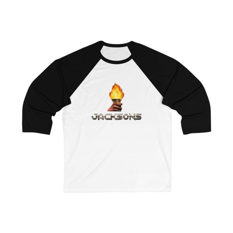 The Jacksons Unisex 3/4 Sleeve Baseball Tee - Image 7