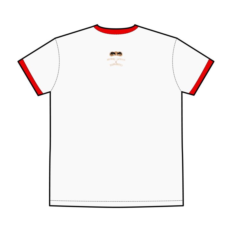 Michael Jackson Men's Staple Ringer Tee - Image 4