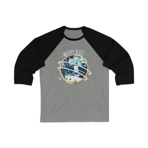 The Moody Blues Unisex 34 Sleeve Baseball Tee