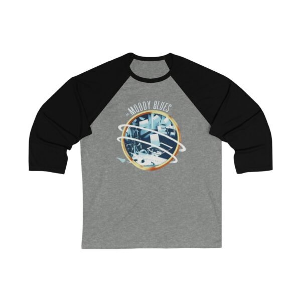 The Moody Blues Unisex 34 Sleeve Baseball Tee