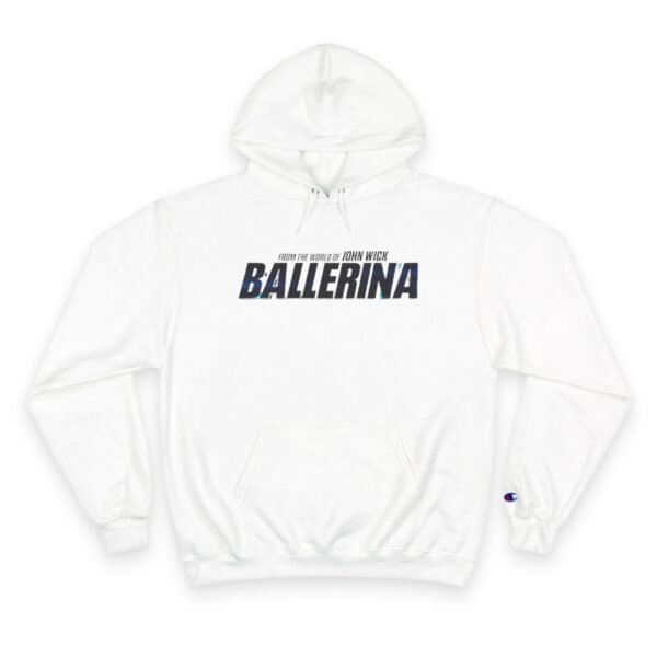 From the World of John Wick: Ballerina Champion Hoodie