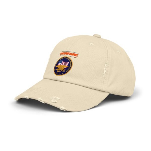 Warfare Unisex Distressed Cap - Image 6