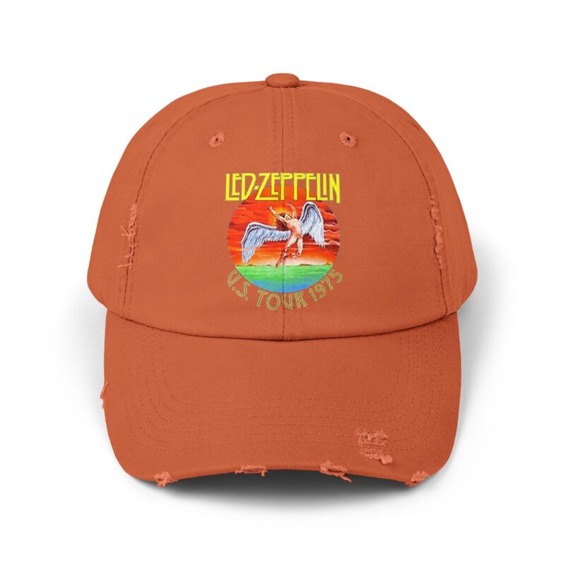 Led Zeppelin Unisex Distressed Cap - Image 21