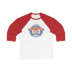 Rock SuperBowl Foreigner, Ozzy Osbourne, UFO, Bryan Adams Unisex 3/4 Sleeve Baseball Tee