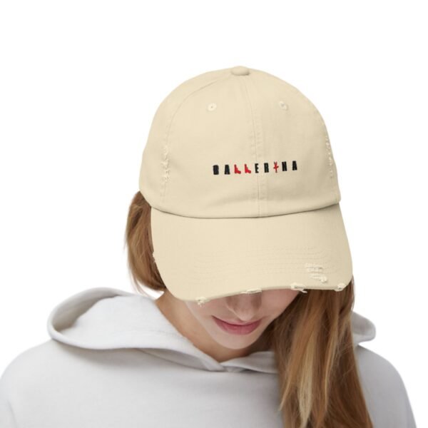 From the World of John Wick: Ballerina Unisex Distressed Cap - Image 4