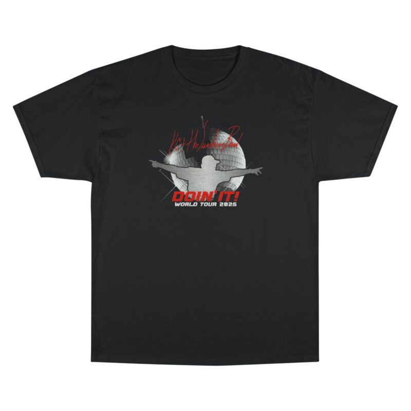 KC and The Sunshine Band Doin' It! World Tour 2025 Champion T-Shirt - Image 13