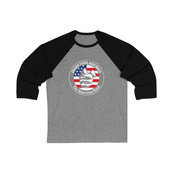 Grand Funk Railroad Unisex 3/4 Sleeve Baseball Tee