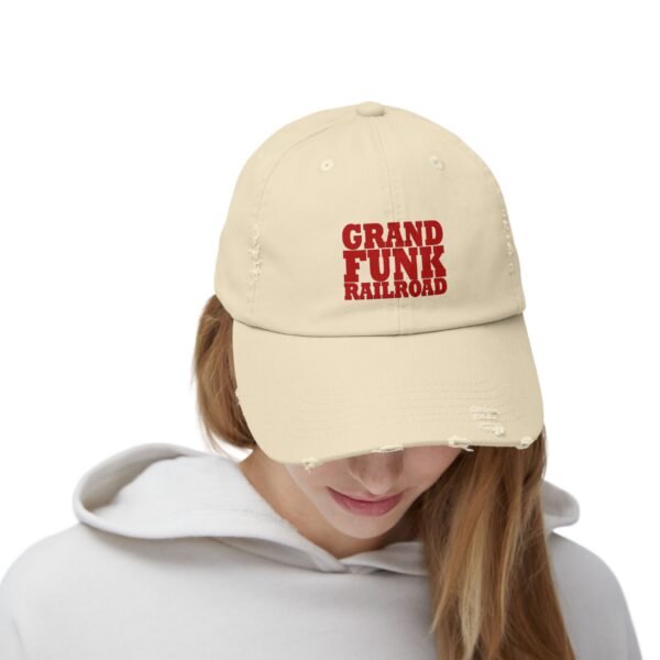Grand Funk Railroad Unisex Distressed Cap - Image 4
