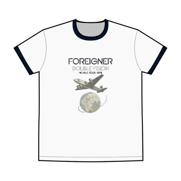 Foreigner Men's Staple Ringer Tee - Image 3