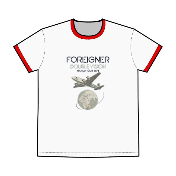 Foreigner Men's Staple Ringer Tee - Image 5