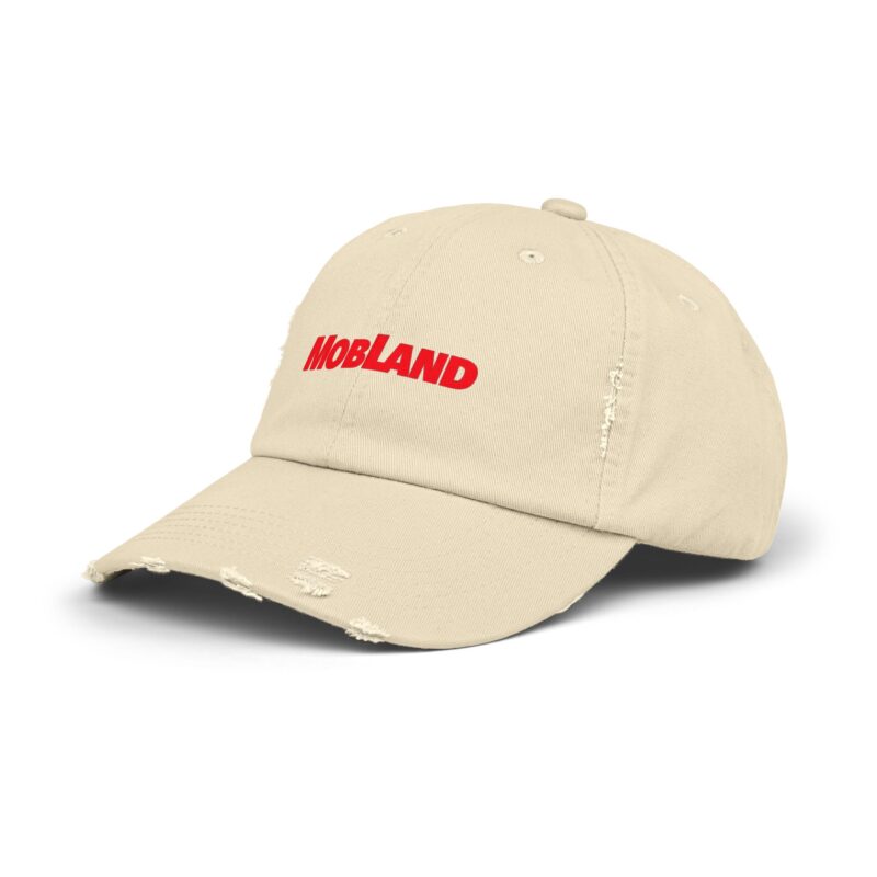 Mobland Unisex Distressed Cap - Image 6