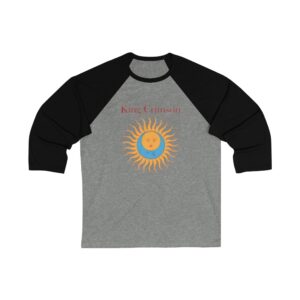 King Crimson Unisex 3/4 Sleeve Baseball Tee