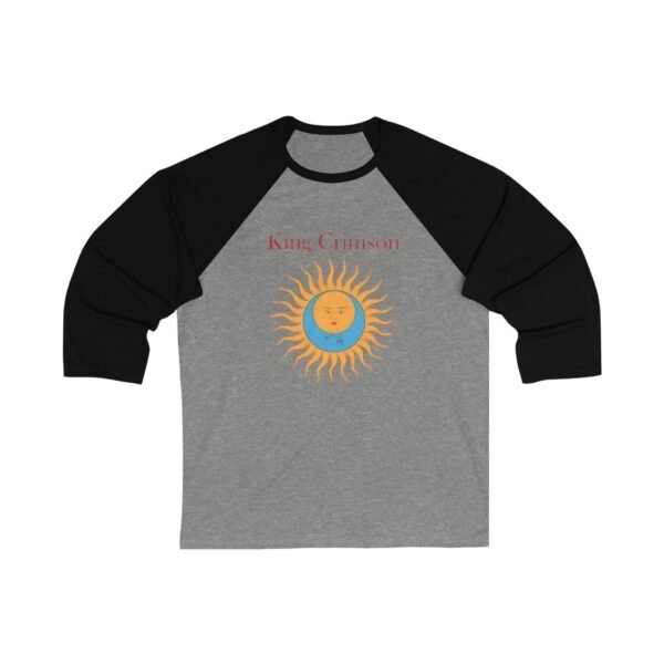King Crimson Unisex 3/4 Sleeve Baseball Tee