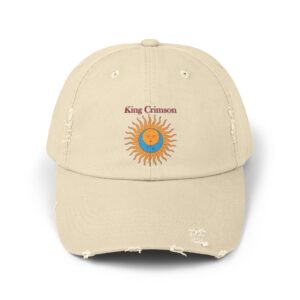 King Crimson Unisex Distressed Cap