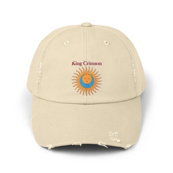King Crimson Unisex Distressed Cap