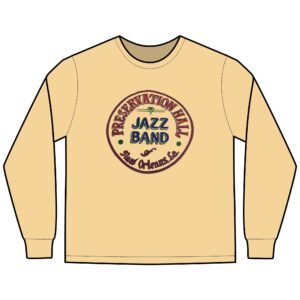 'Treme' Preservation Hall Jazz Band ComfortWash® Garment-Dyed Long Sleeve T-Shirt