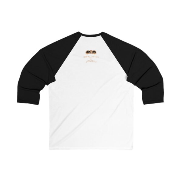 Michael Jackson Unisex 3/4 Sleeve Baseball Tee - Image 8