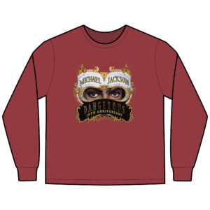 Michael Jackson ComfortWash® Garment-Dyed Long Sleeve T-Shirt
