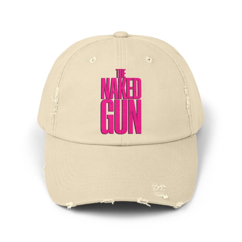 The Naked Gun Unisex Distressed Cap