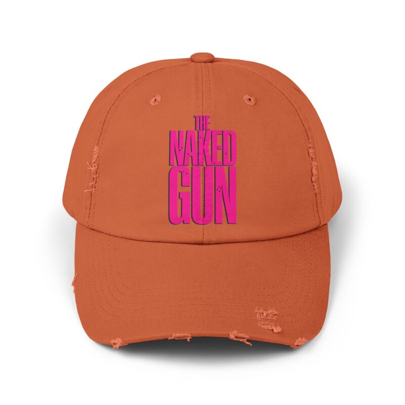 The Naked Gun Unisex Distressed Cap - Image 17