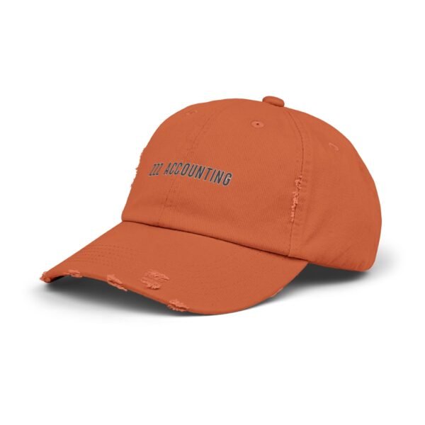 The Accountant Unisex Distressed Cap - Image 10