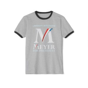 Veep Unisex Cotton Ringer T-Shirt