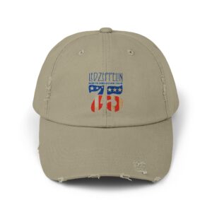 Led Zeppelin Unisex Distressed Cap
