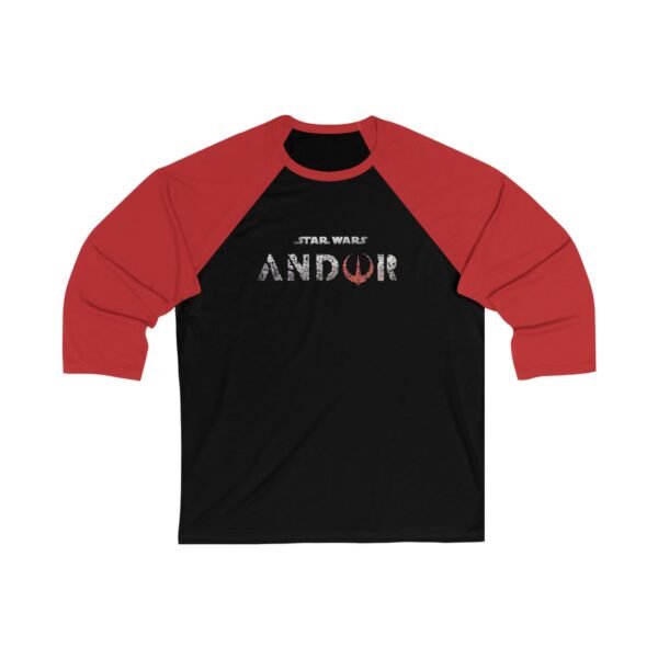 Andor Unisex 3/4 Sleeve Baseball Tee - Image 5