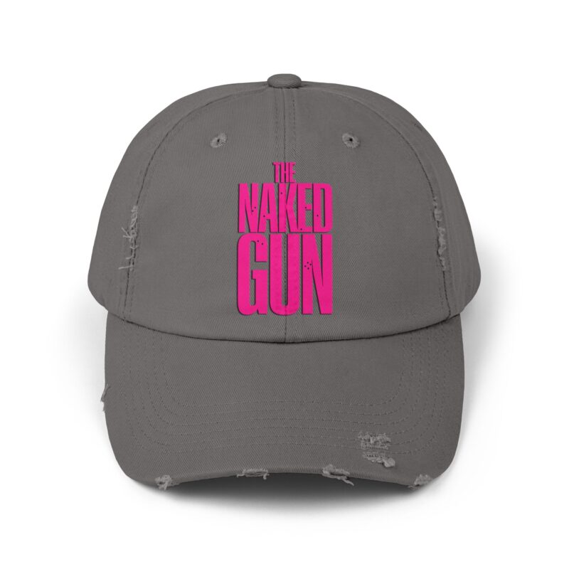 The Naked Gun Unisex Distressed Cap - Image 13
