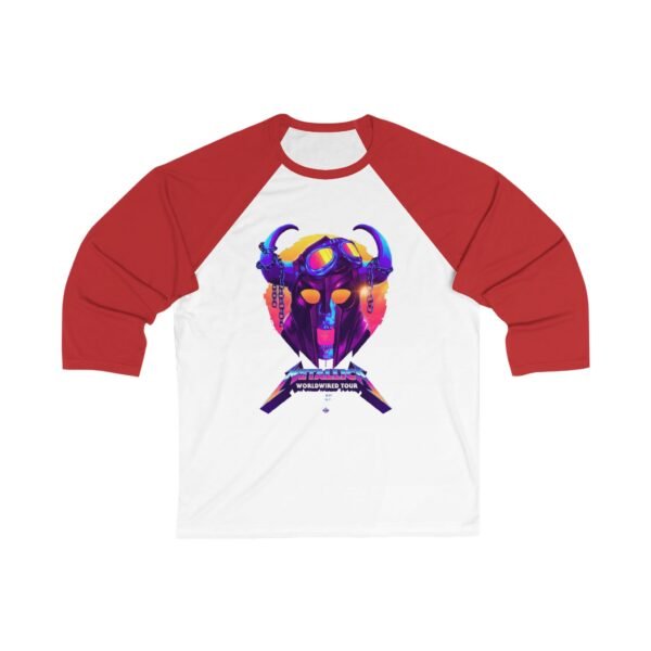 Metallica Unisex 3/4 Sleeve Baseball Tee - Image 3