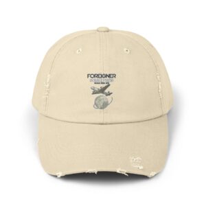 Foreigner Unisex Distressed Cap