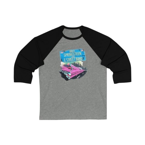 Bruce Springsteen & E Street Band Unisex 34 Sleeve Baseball Tee