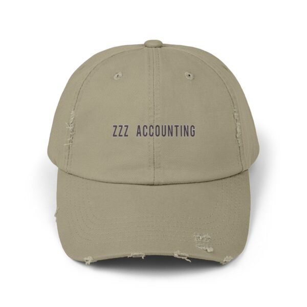The Accountant Unisex Distressed Cap