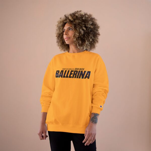 From the World of John Wick: Ballerina Champion Sweatshirt - Image 8