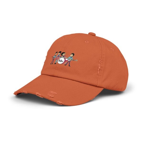 The Beatles Unisex Distressed Cap - Image 10