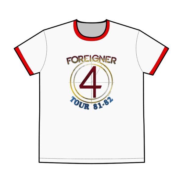 Foreigner Men's Staple Ringer Tee - Image 3