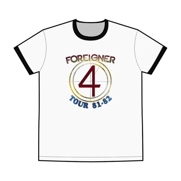 Foreigner Men's Staple Ringer Tee - Image 5