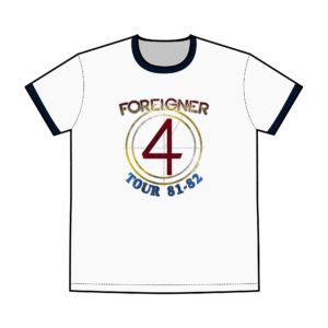 Foreigner Men's Staple Ringer Tee