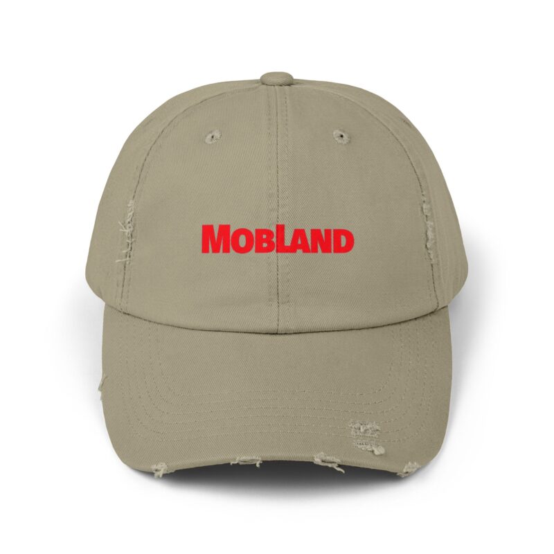 Mobland Unisex Distressed Cap