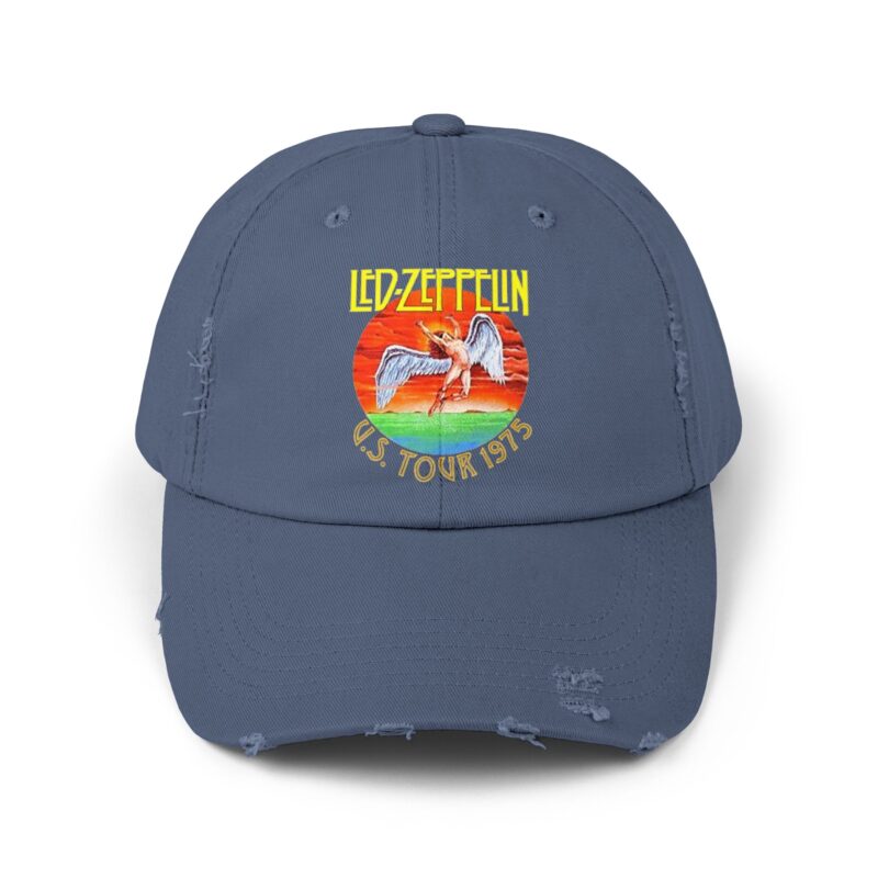 Led Zeppelin Unisex Distressed Cap - Image 13