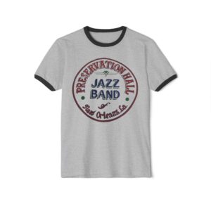 'Treme' Preservation Hall Jazz Band Unisex Cotton Ringer T-Shirt