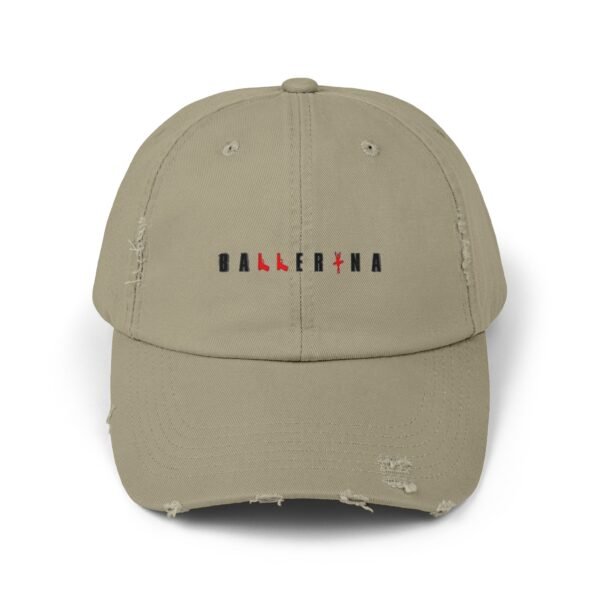From the World of John Wick: Ballerina Unisex Distressed Cap - Image 5