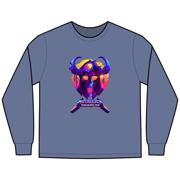 Metallica ComfortWash® Garment-Dyed Long Sleeve T-Shirt - Image 5