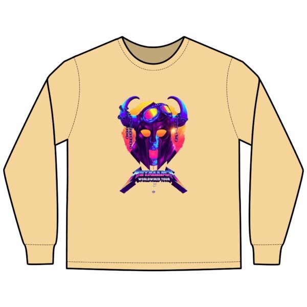 Metallica ComfortWash® Garment-Dyed Long Sleeve T-Shirt - Image 7