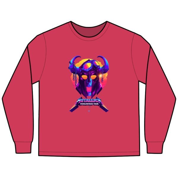 Metallica ComfortWash® Garment-Dyed Long Sleeve T-Shirt - Image 9
