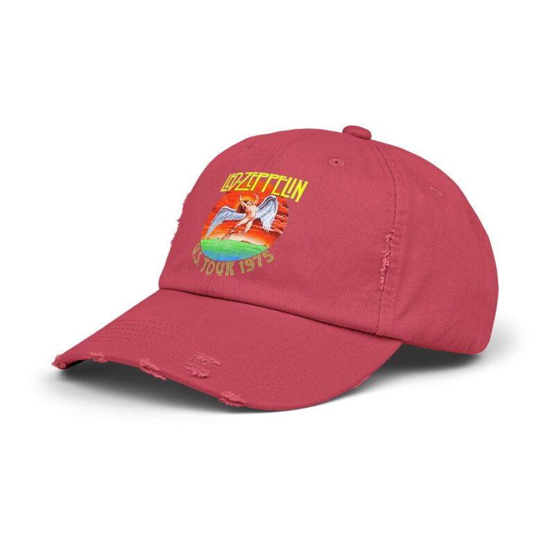 Led Zeppelin Unisex Distressed Cap - Image 26